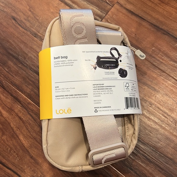 New! Lole belt bag🤎2024 it bag! per In Style mag - Picture 2 of 3